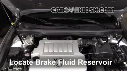 2014 Lexus ES350 3.5L V6 Brake Fluid Add Fluid